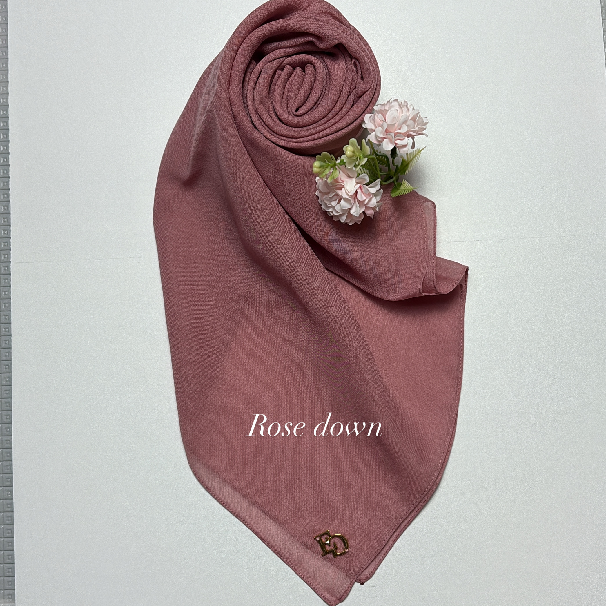 Evergrace Pollycotton Plain Square Rose Down