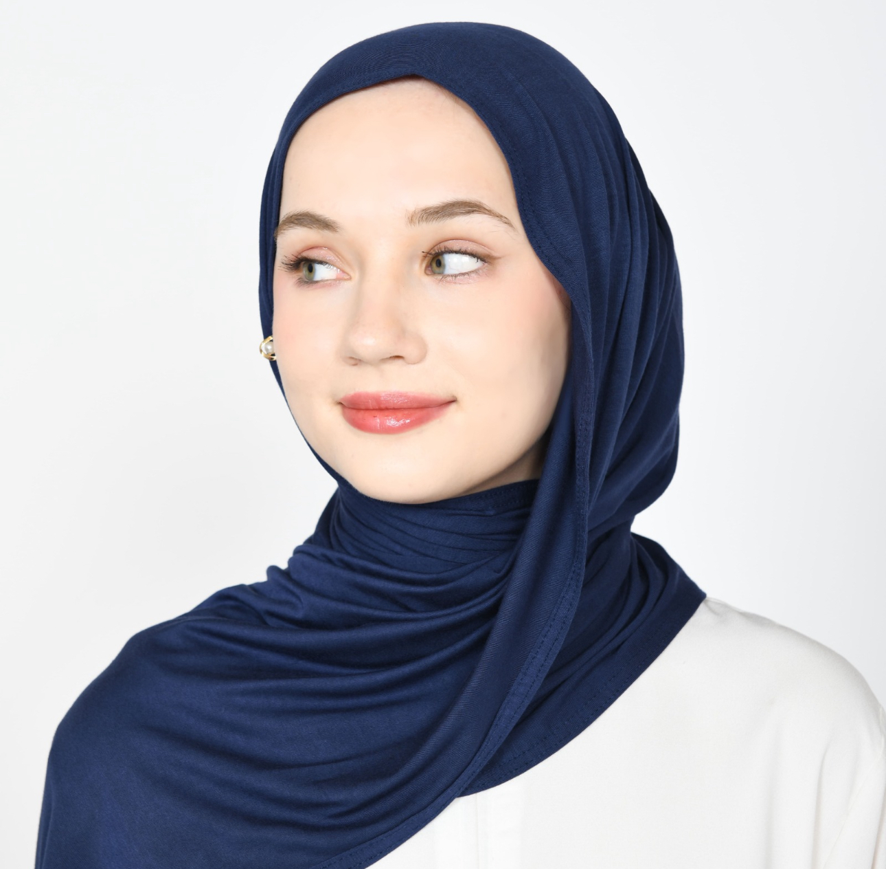 Evergrace Viscose Rayon Shawl Navy