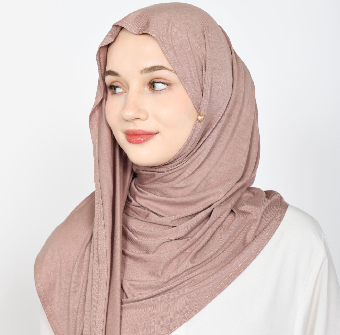 Evergrace Viscose Rayon Shawl Rose Taupe
