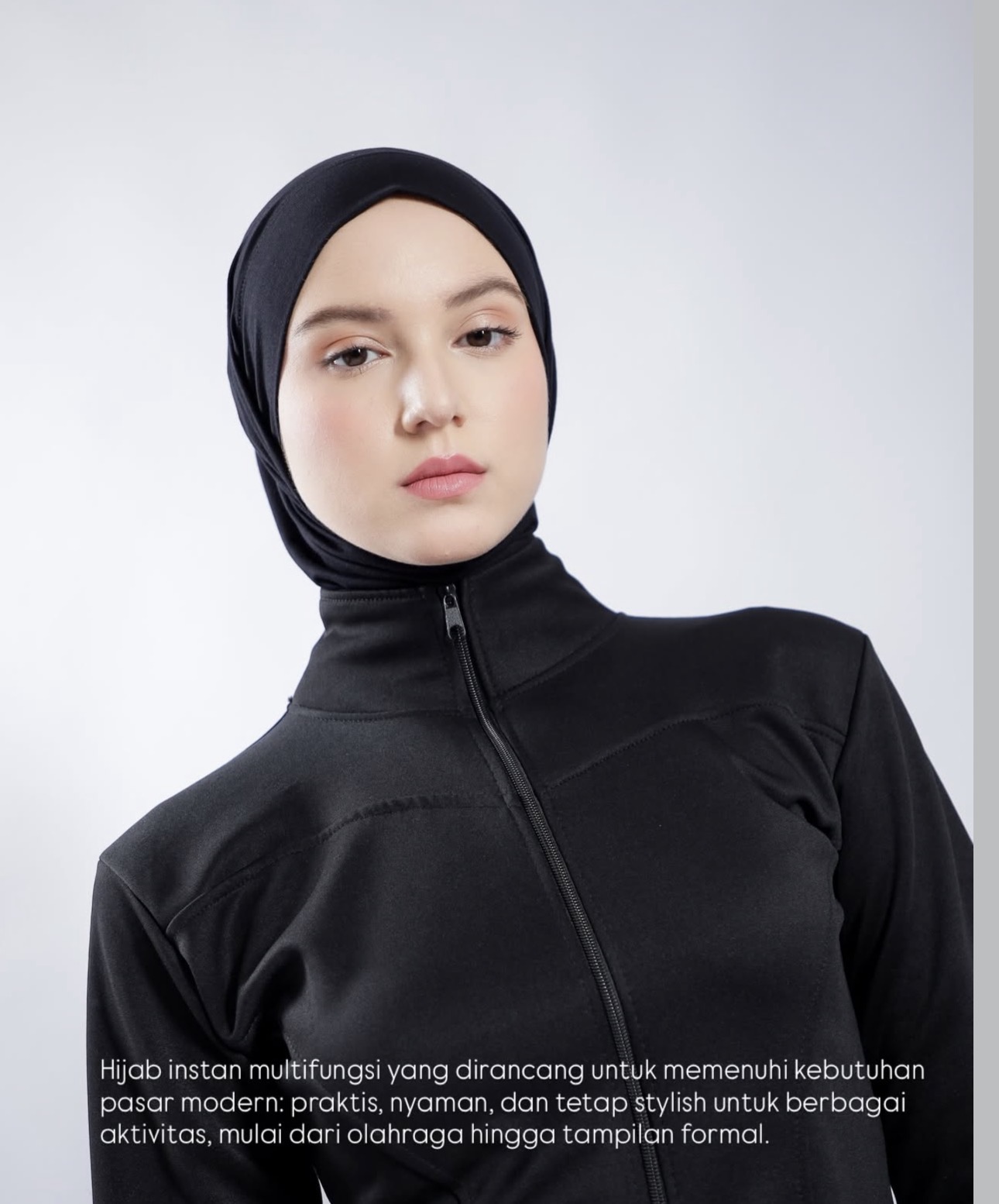Evergrace Instant Hijab Hitam