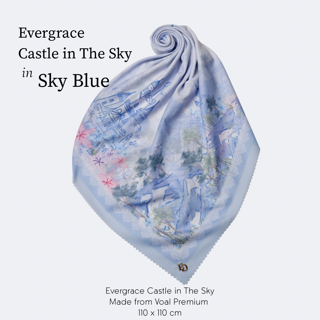 Evergrace Castle In The Sky Blue Sky