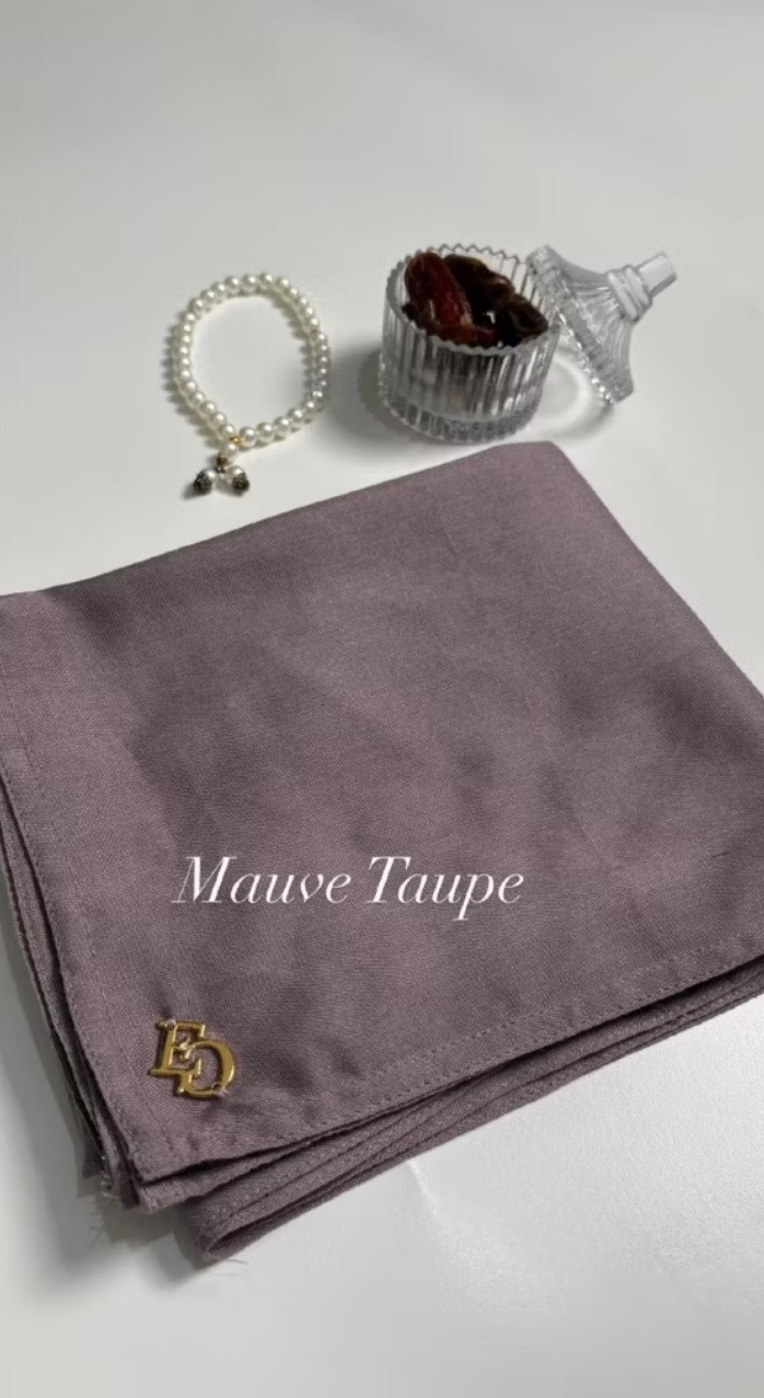 Evergrace Pashmina Viscose Bamboo Mauve Taupe