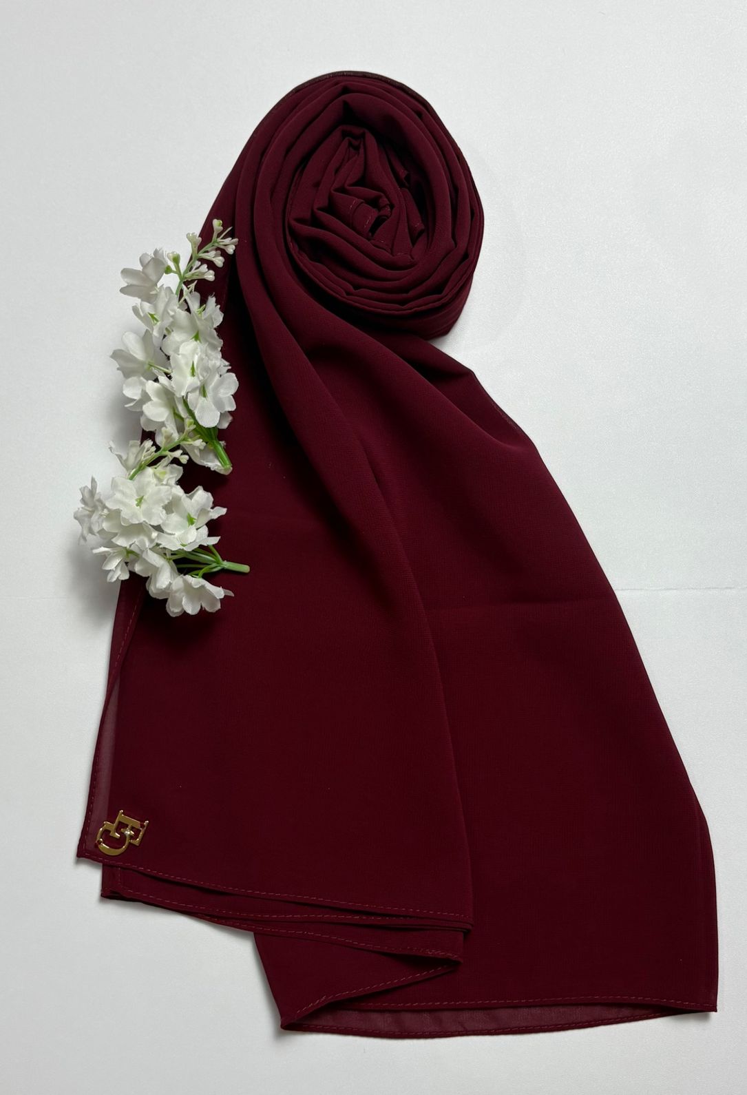 Evergrace Pashmina Ceruty BabyDoll Maroon