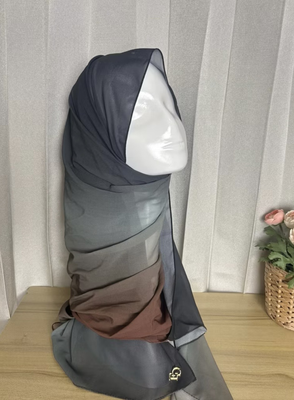 Evergrace Pashmina Gradasi Chocopistachio