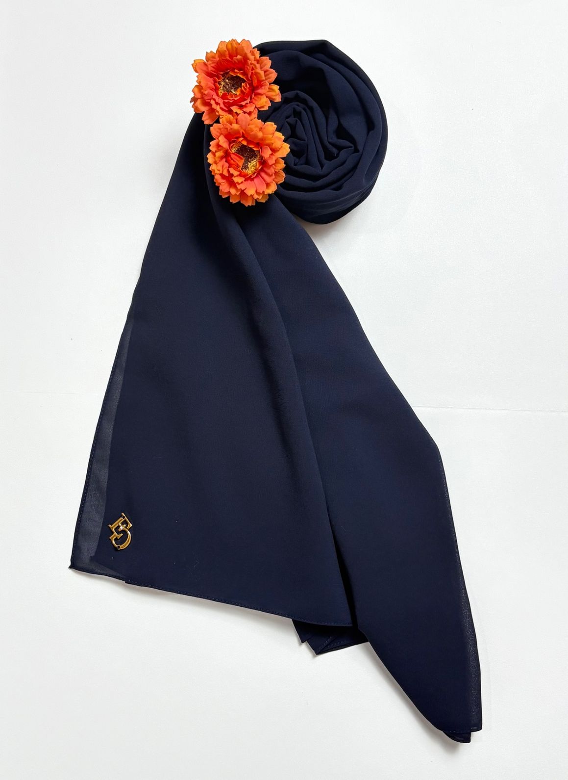 Evergrace Pashmina Ceruty BabyDoll Navy